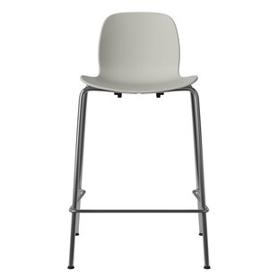 Bolia Seed Barkruk H66 Metaal Onderstel Grijs/chroom