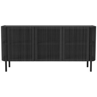 Bolia Cord Dressoir 168cm Zwart Eiken Bolia Cord Dressoir 168cm Zwart Eiken