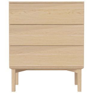 Bolia Silent Ladekast Met 3 Lades Wit Gepigmenteerd Geolied Eiken