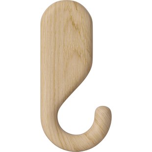 Bolia Nob Haak 14,5cm Wit Gepigmenteerd Geolied Eiken