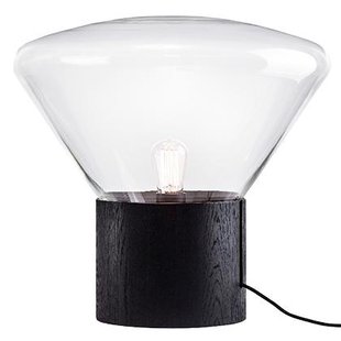 Brokis Muffins 02 Vloerlamp Transparant - Zwart Eiken