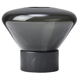 Brokis Muffins Waxinelichthouder Rookgrijs - Zwart Eiken