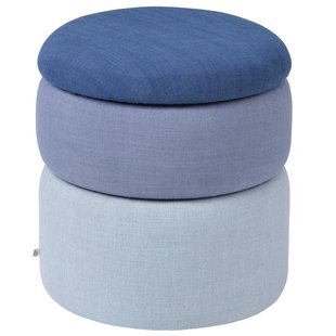 Broste Copenhagen Pond Poef&Oslash;38 Blue Shades