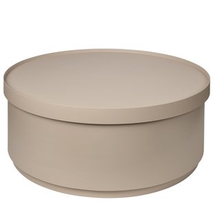 Broste Copenhagen Ninna Bijzettafel&Oslash;75 Beige