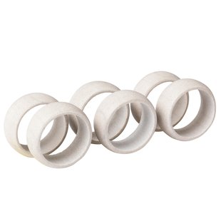 Broste Copenhagen Kit Servetring Set Van 6 Sand Stone