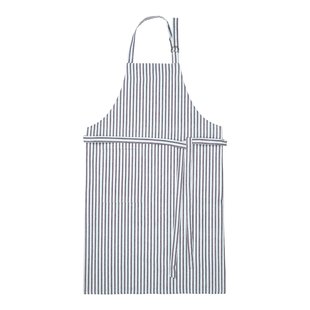 Broste Copenhagen Strips Keukenschort Light Turquise