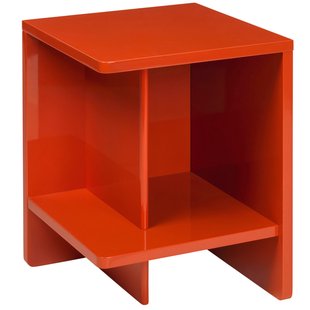 Broste Copenhagen Tenna Bijzettafel Links Pureed Pumpkin Orange