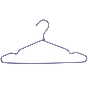 Broste Copenhagen Mio Kledinghanger Set Van 3 Serenity Blue/royal Purple