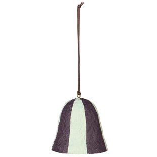 Broste Copenhagen Pulp Streep Roodt Ornament Blackberry Purple