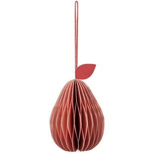 Broste Copenhagen Pear Roodt Ornament Dusty Pink