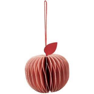 Broste Copenhagen Apple Roodt Ornament Dusty Pink