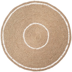 Broste Copenhagen Anina Vloerkleed&Oslash;120 Naturel