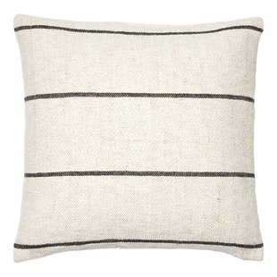 Broste Copenhagen Sigrid Kussen 50x50 Beige/zwart