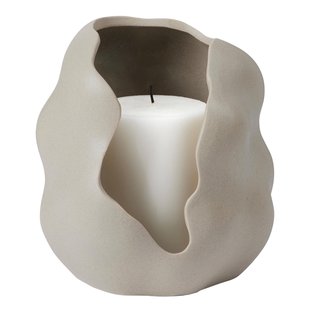 Broste Copenhagen Hekla Kandelaar Small Dove Grey