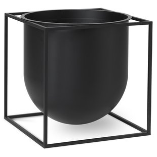 Audo Copenhagen Kubus 23 Plantenbak Zwart
