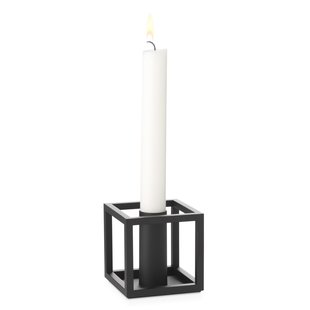 Audo Copenhagen Kubus 1 Kandelaar Zwart