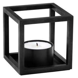 Audo Copenhagen Kubus T Waxinelichthouderhouder Zwart
