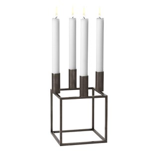 Audo Copenhagen Kubus 4 Kandelaar Gepolijst Koper