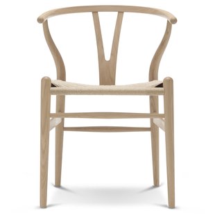 Carl Hansen&amp;Son CH24 Wishbone Stoel Classic Natural Wit Geolied Eiken