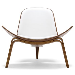 Carl Hansen&amp;Son CH07 Shell Fauteuil Geolied Walnoot Loke 7160