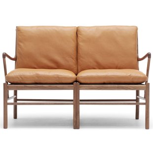 Carl Hansen&amp;Son OW149-2 Colonial Bank Geolied Walnoten Thor 307 Leer