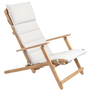 Carl Hansen&Son BM5568 Deck Tuinstoel Inclusief Kussen Carl Hansen&Son BM5568 Deck Tuinstoel Inclusief Kussen