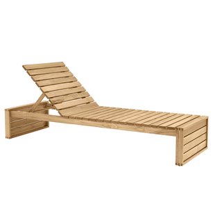 Carl Hansen&amp;Son BK14 Indoor-outdoor Ligstoel Naturel