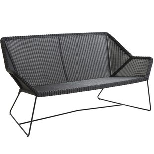 Cane-Line Breeze 2-zits Loungebank Black