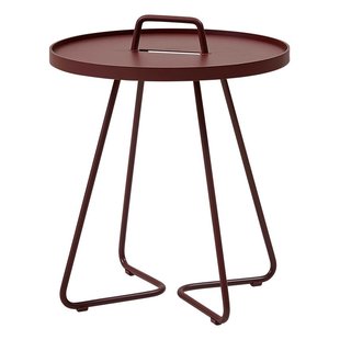 Cane-Line On-the-move Bijzettafel S&Oslash;44 Bordeaux