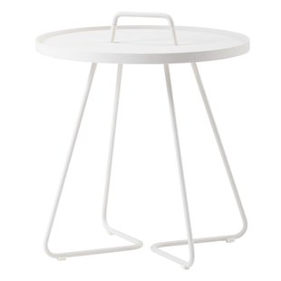 Cane-Line On-the-move Bijzettafel S&Oslash;44 Wit