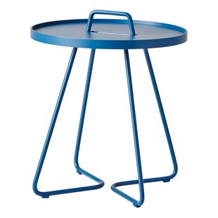 Cane-Line On-the-move Bijzettafel S&Oslash;44 Dusty Blauw