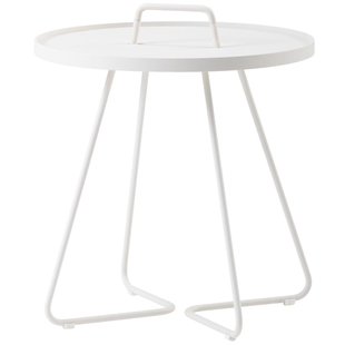 Cane-Line On-the-move Bijzettafel L&Oslash;52 Wit