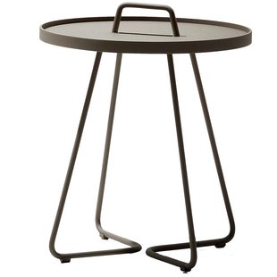 Cane-Line On-the-move Bijzettafel L&Oslash;52 Taupe