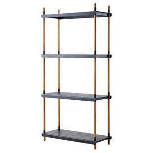Cane-Line Frame Shelving Stellingkast Compleet Lava Grijs