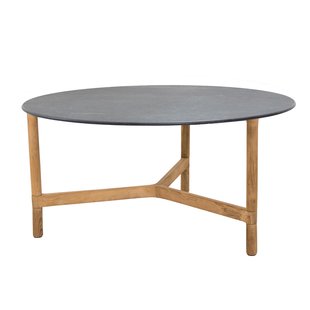 Cane-Line Twist Salontafel L Tafelblad Dark Grey