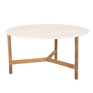 Cane-Line Twist Salontafel L Tafelblad Travertine Look