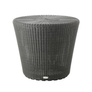 Cane-Line Kingston Bijzettafel&Oslash;46 Grafiet