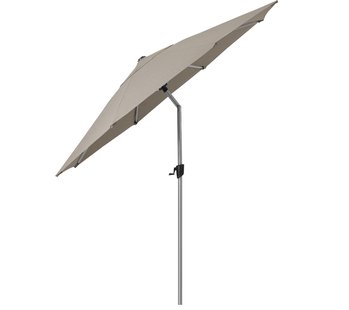 Cane-Line Sunshade Parasol 300 Kantelbaar Taupe Houtlook