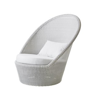 Cane-Line Kingston Fauteuil Met Wielen Lichtgrijs