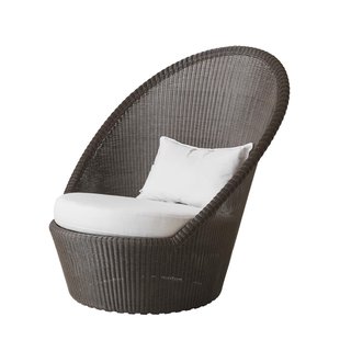 Cane-Line Kingston Fauteuil Met Wielen Mokka Cane-Line Kingston Fauteuil Met Wielen Mokka