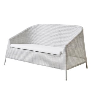 Cane-Line Kingston 2-zits Loungebank Wit