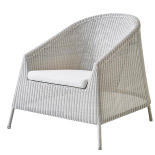 Cane-Line Kingston Fauteuil Wit Cane-Line Kingston Fauteuil Wit
