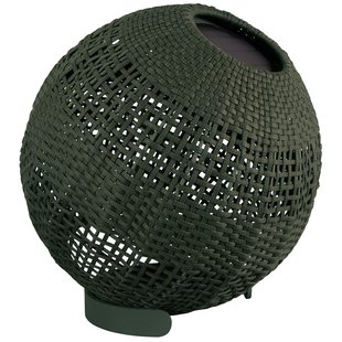 Cane-Line Illusion Ronde Tafellamp LED Oplaadbaar Dark Green