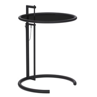 ClassiCon Adjustable Table E 1027 Black BijzettafelØ52 Zwart Blad ClassiCon Adjustable Table E 1027 Black BijzettafelØ52 Zwart Blad