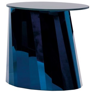 ClassiCon Pli Low Bijzettafel 53x42 Blauw Tafelblad Glanzend