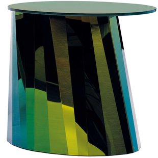 ClassiCon Pli Low Bijzettafel 53x42 Groen Tafelblad Glanzend