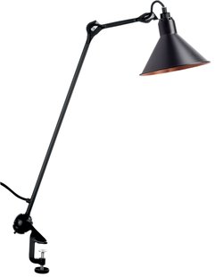 DCW&Eacute;ditions Lampe Gras N201 Klemlamp Zwart Met Koper
