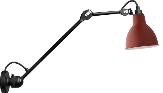 DCW&Eacute;ditions Lampe Gras N304 L40 Wandlamp Rood