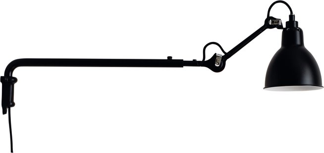 DCW&Eacute;ditions Lampe Gras N203 Wandlamp Zwart