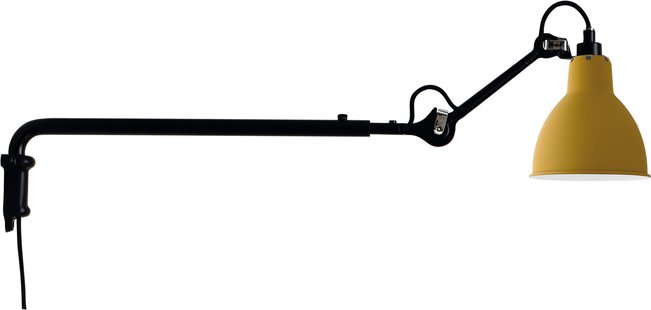 DCW&Eacute;ditions Lampe Gras N203 Wandlamp Geel